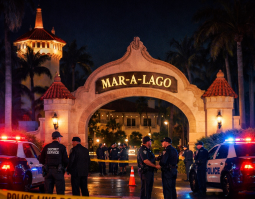 ට්රම්ප්ගේ නිවසට කඩාවැදුණු සන්නද්ධ පුද්ගලයෙකු වෙඩි තබා ඝාතනය කරයි