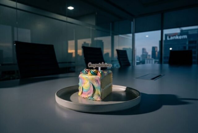 lonely celebration cake