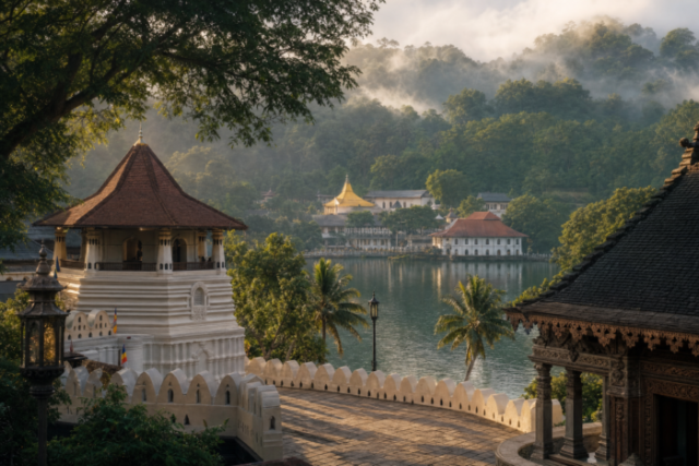 Kandy City Cinematic Landscape