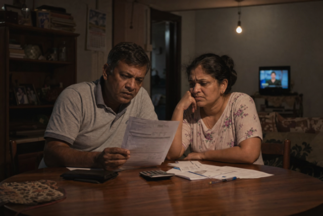 Sri Lankan Family Financial Struggle Scene