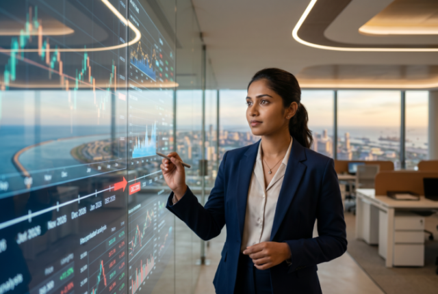 colombo financial analyst portrait