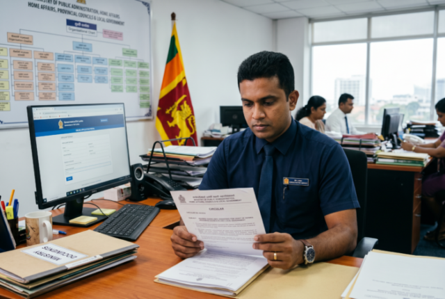 Sri Lankan Government Ministry Office