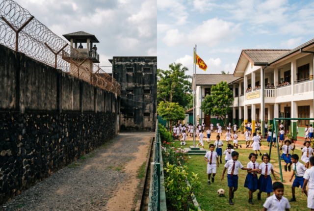 prison and school combined