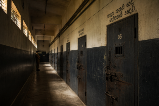 Sri Lankan Prison Corridor - Systemic Crisis