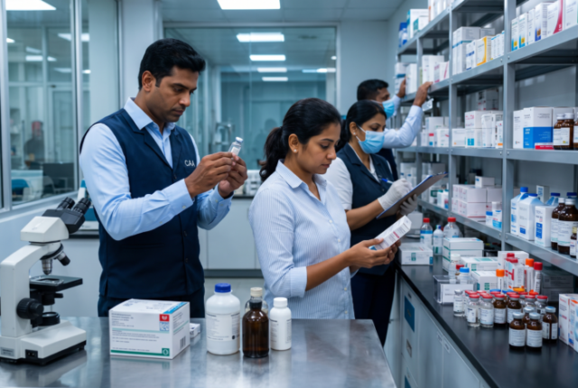 caa officers pharmacy inspection