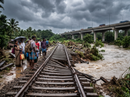 කැඩුණු රේල් පාරවත් හදාගන්න බැරි ආණ්ඩුවක් හයිවේ හදන්න කතාව