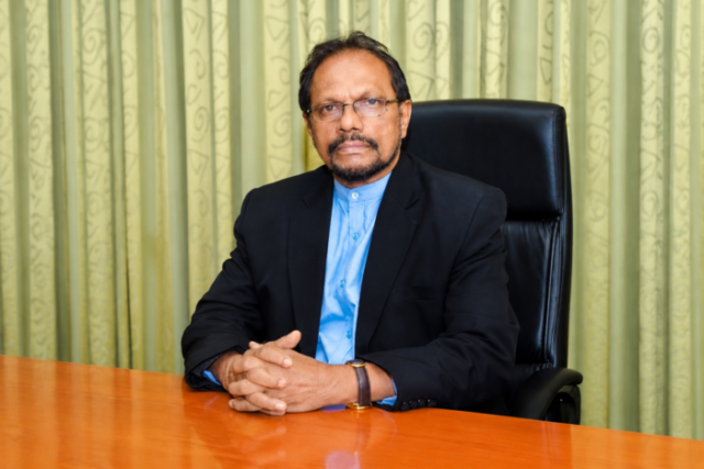 Formal Executive Portrait at Desk