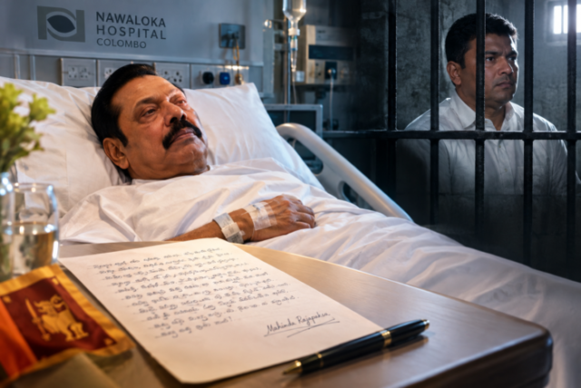 Hospital Letter Behind Bars