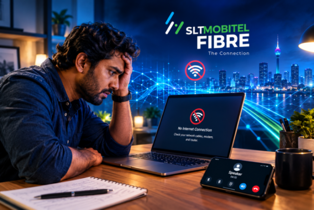 SLTMOBITEL Fibre Connection Outage