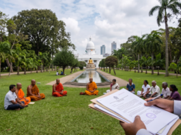 විහාරමහාදේවි උද්යානයේ සත්යග්රහයට සීමා පැනවූ නියෝගයට අභියෝගයක්